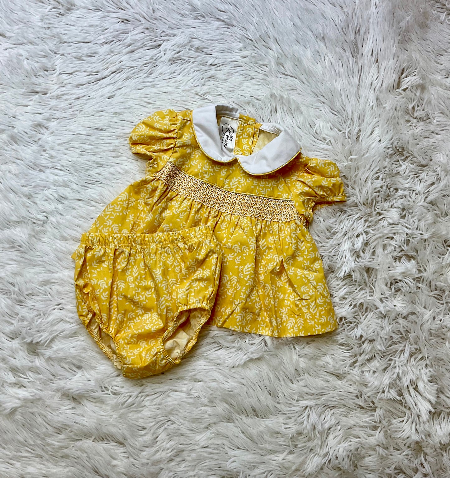 Yellow Petal Blooms Anna Dress