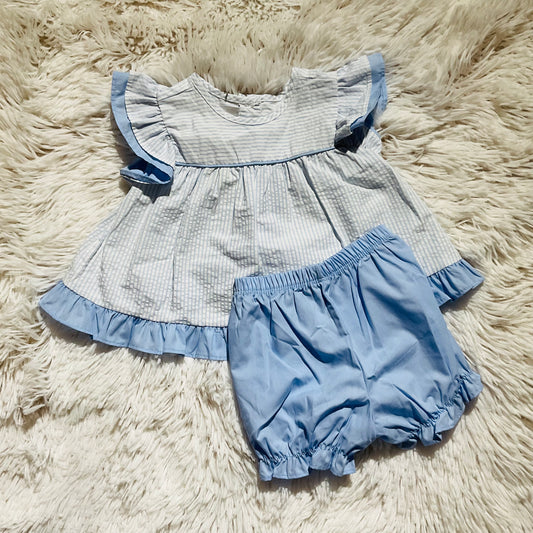 Light Blue Stripes Grace Set