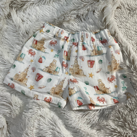 Sandcastle Kingdon Organic Muslin Shorts