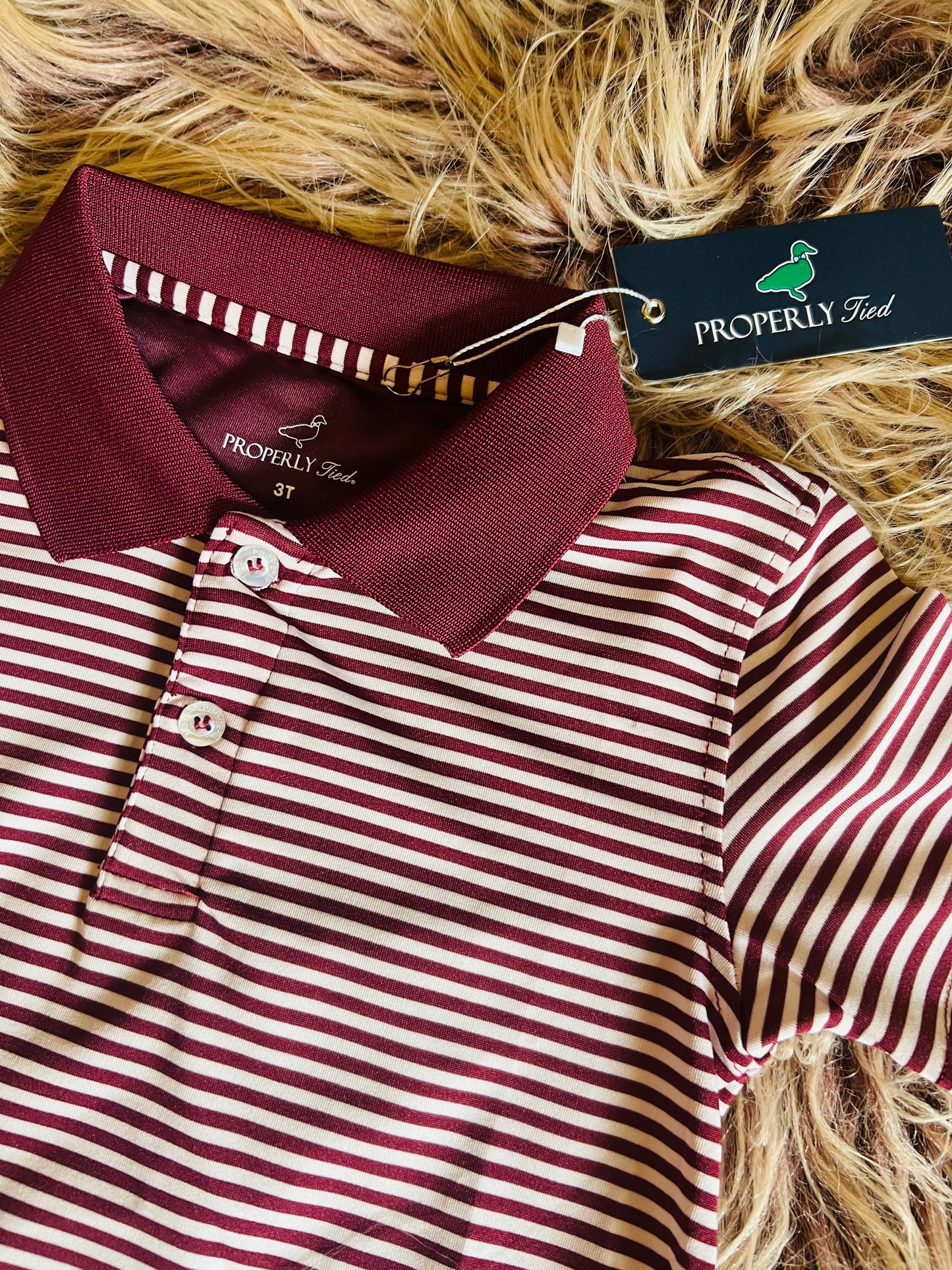 Dallas Polo Maroon