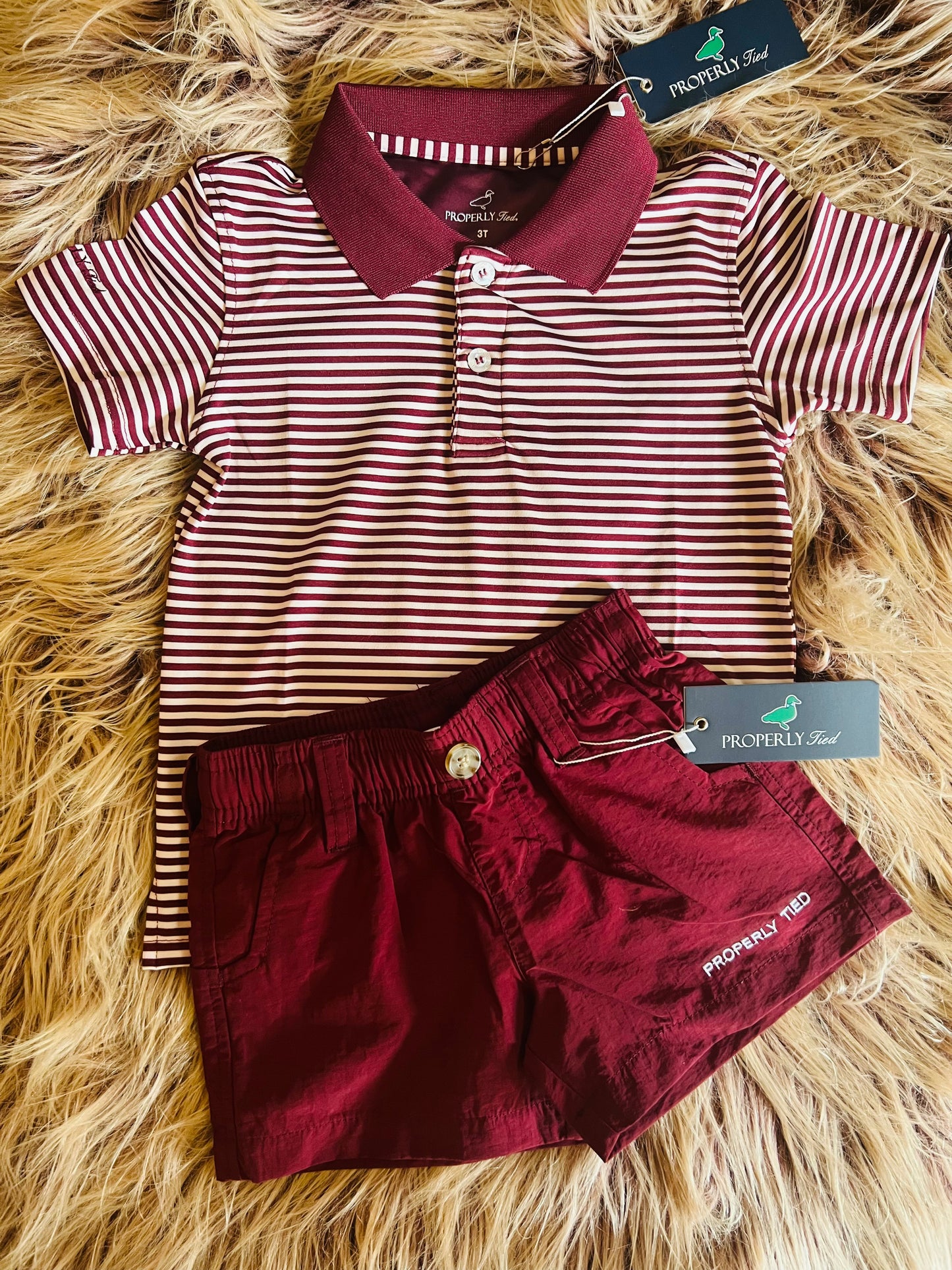 Dallas Polo Maroon