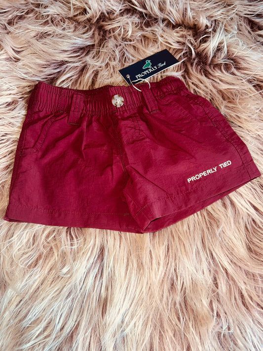 Mallard Shorts Maroon