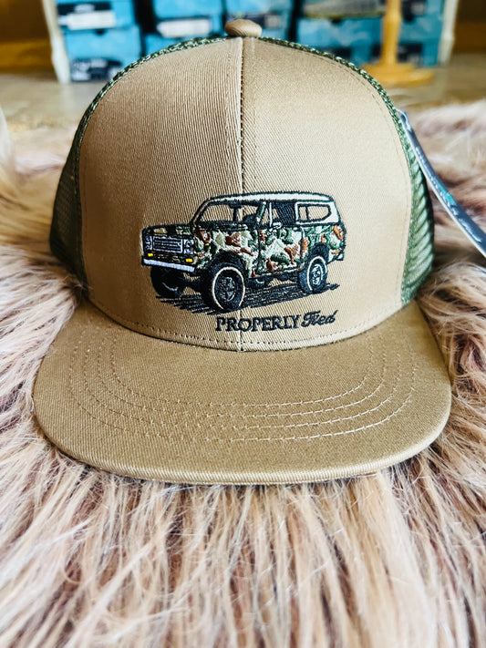 Trucker Hat Camo Truck