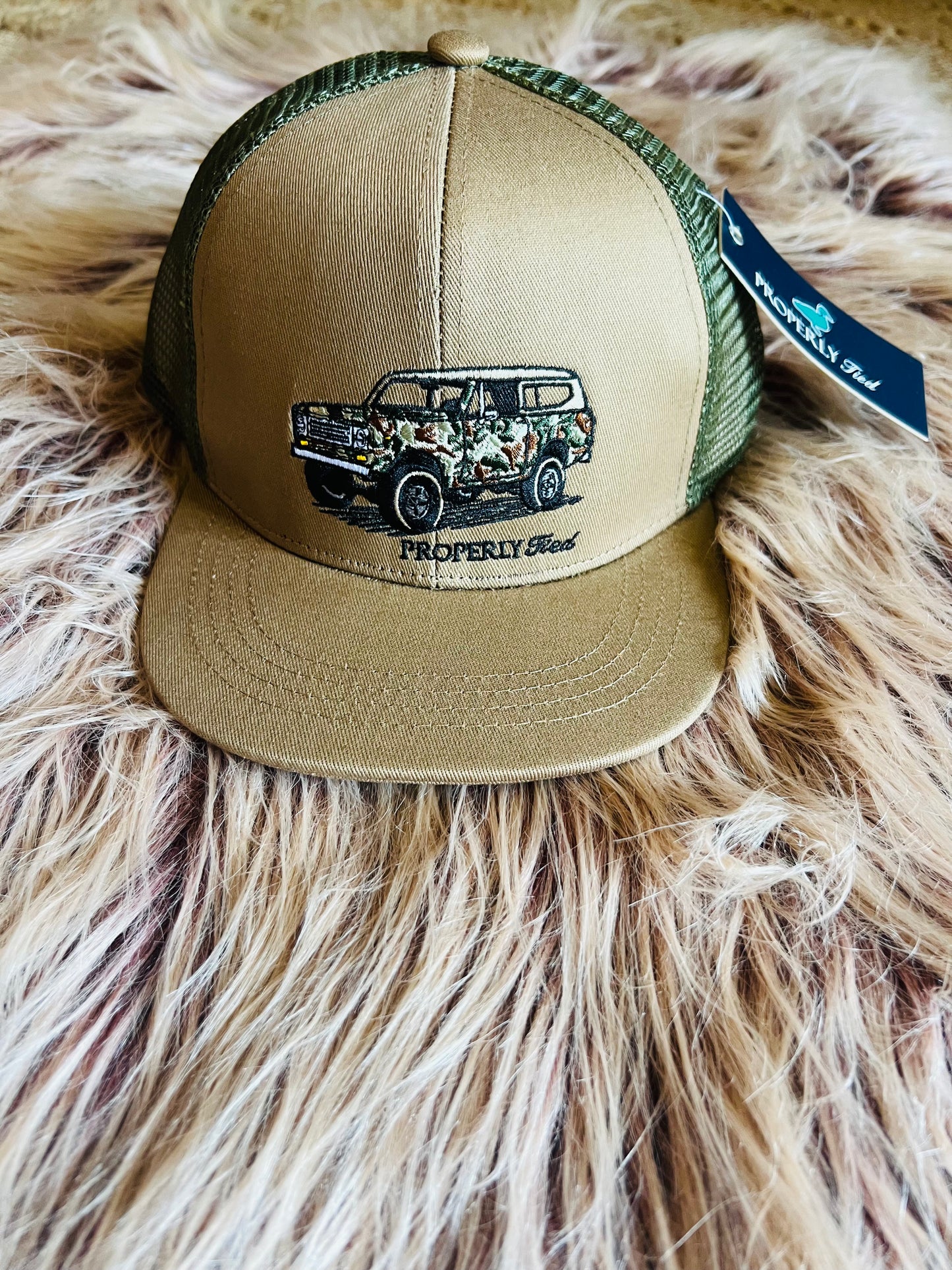 Trucker Hat Camo Truck