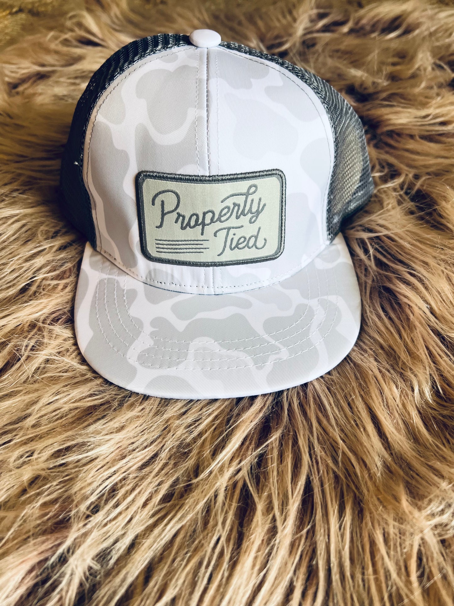 Sportsman Trucker Hat Polar Camo