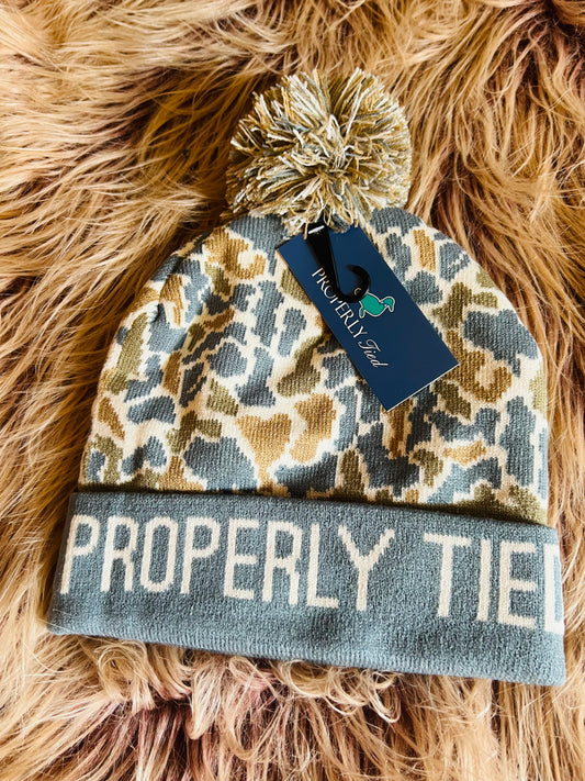 Breck Beanie Field Camo