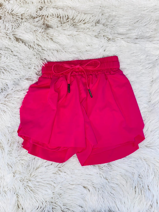 Hot Pink Swing Shorts