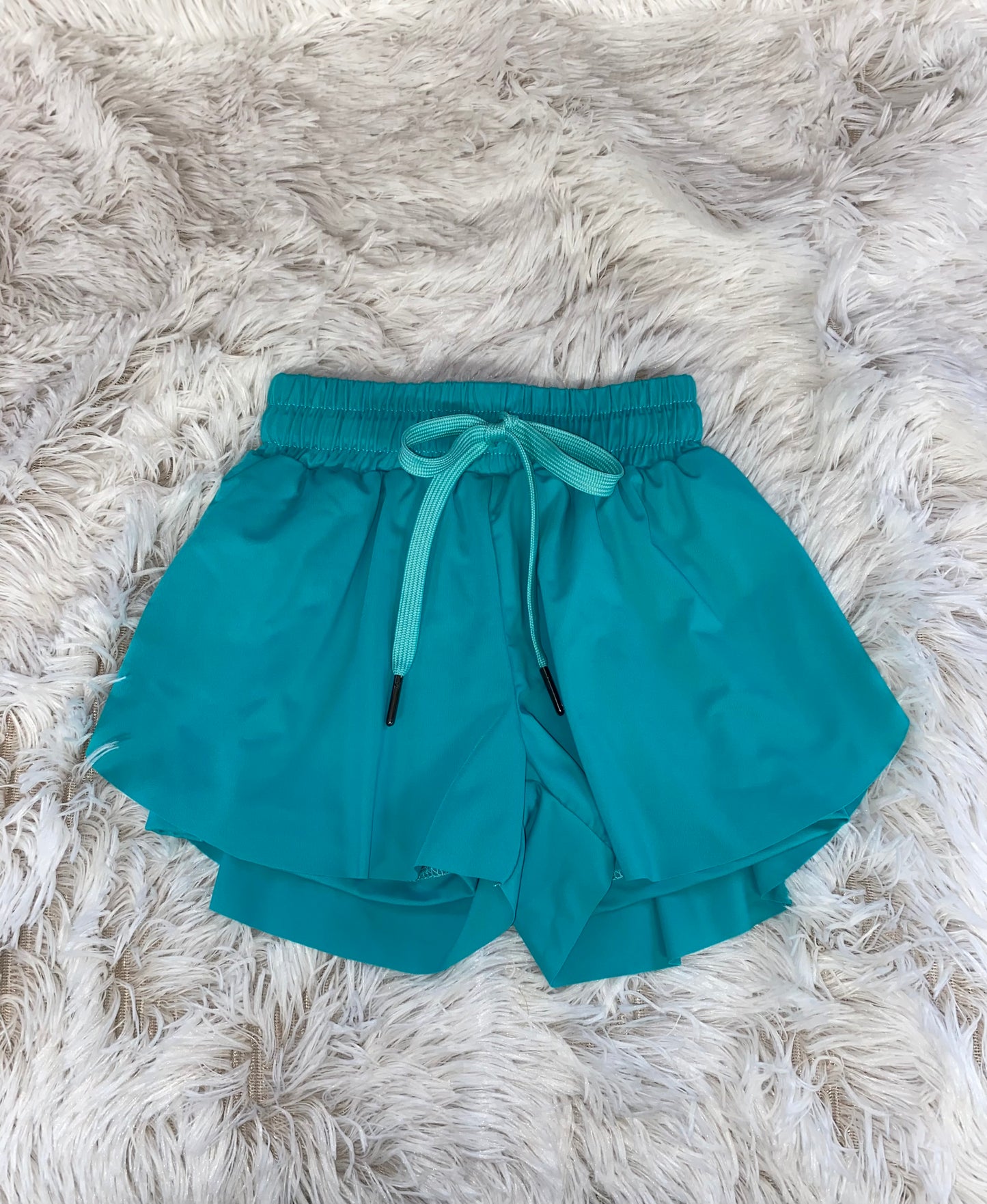 Teal Swing Shorts