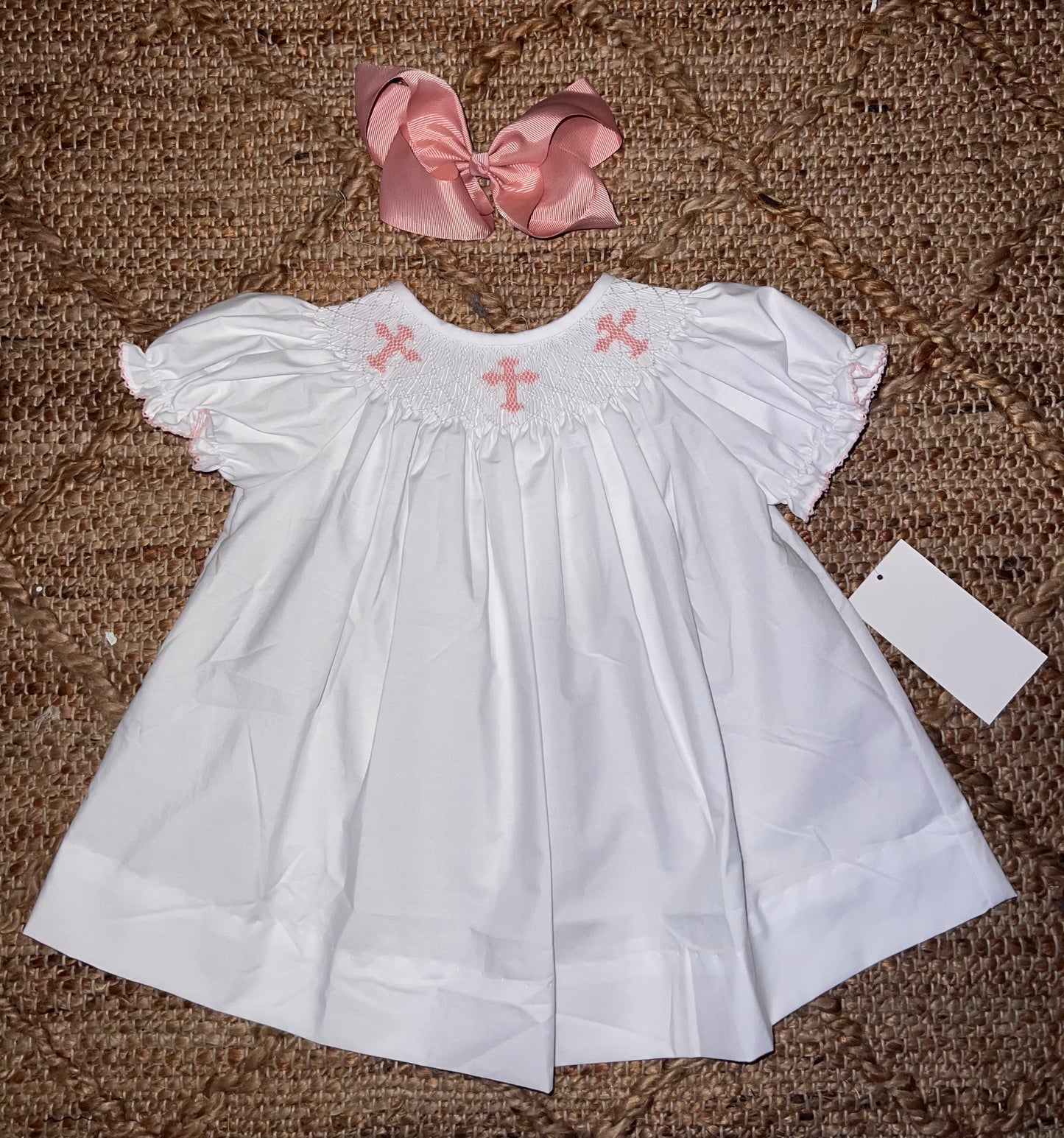 Pink Crosses Sophia Dress