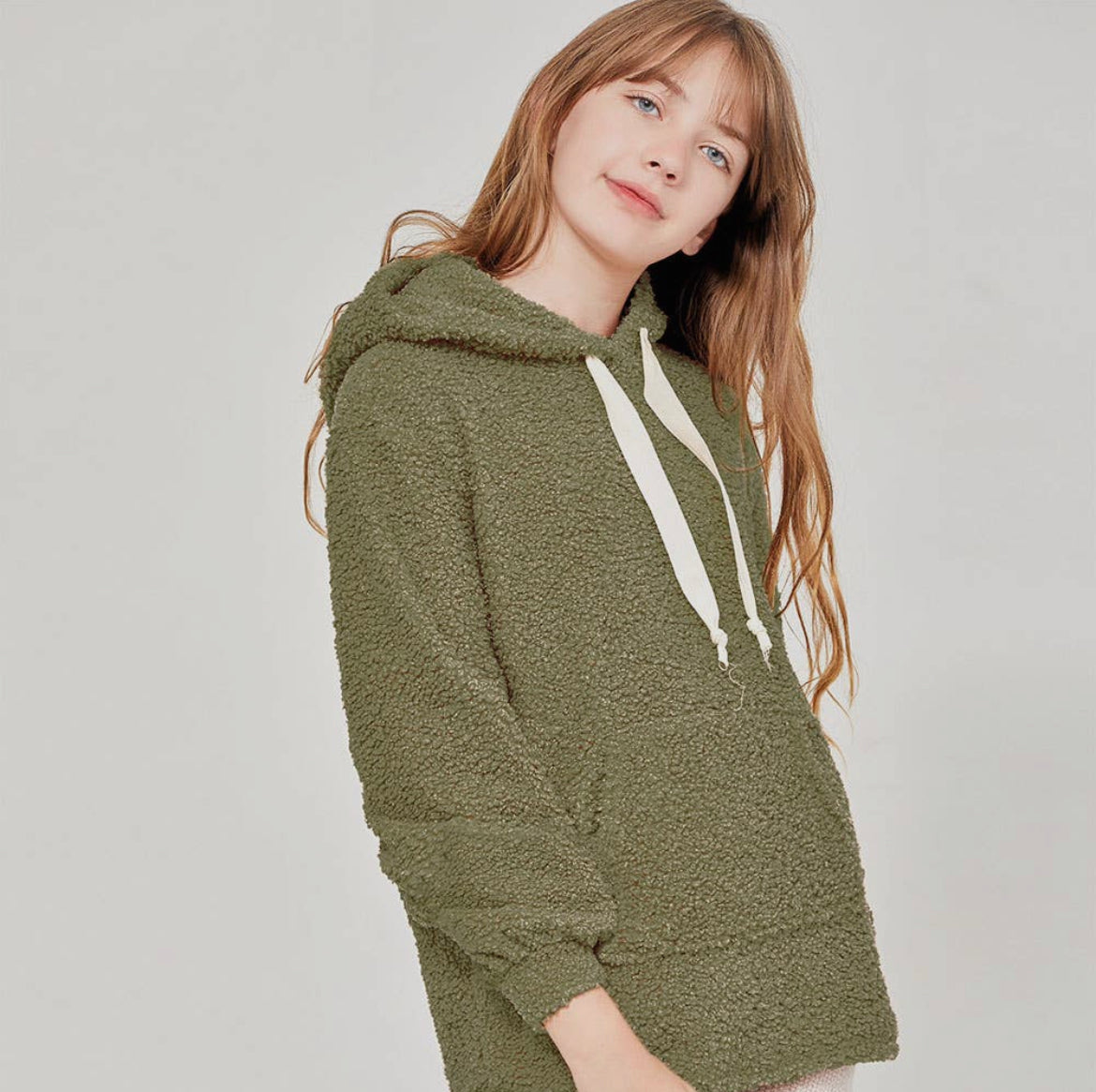 Kangaroo Pocket Tunic Hoodie Sweater