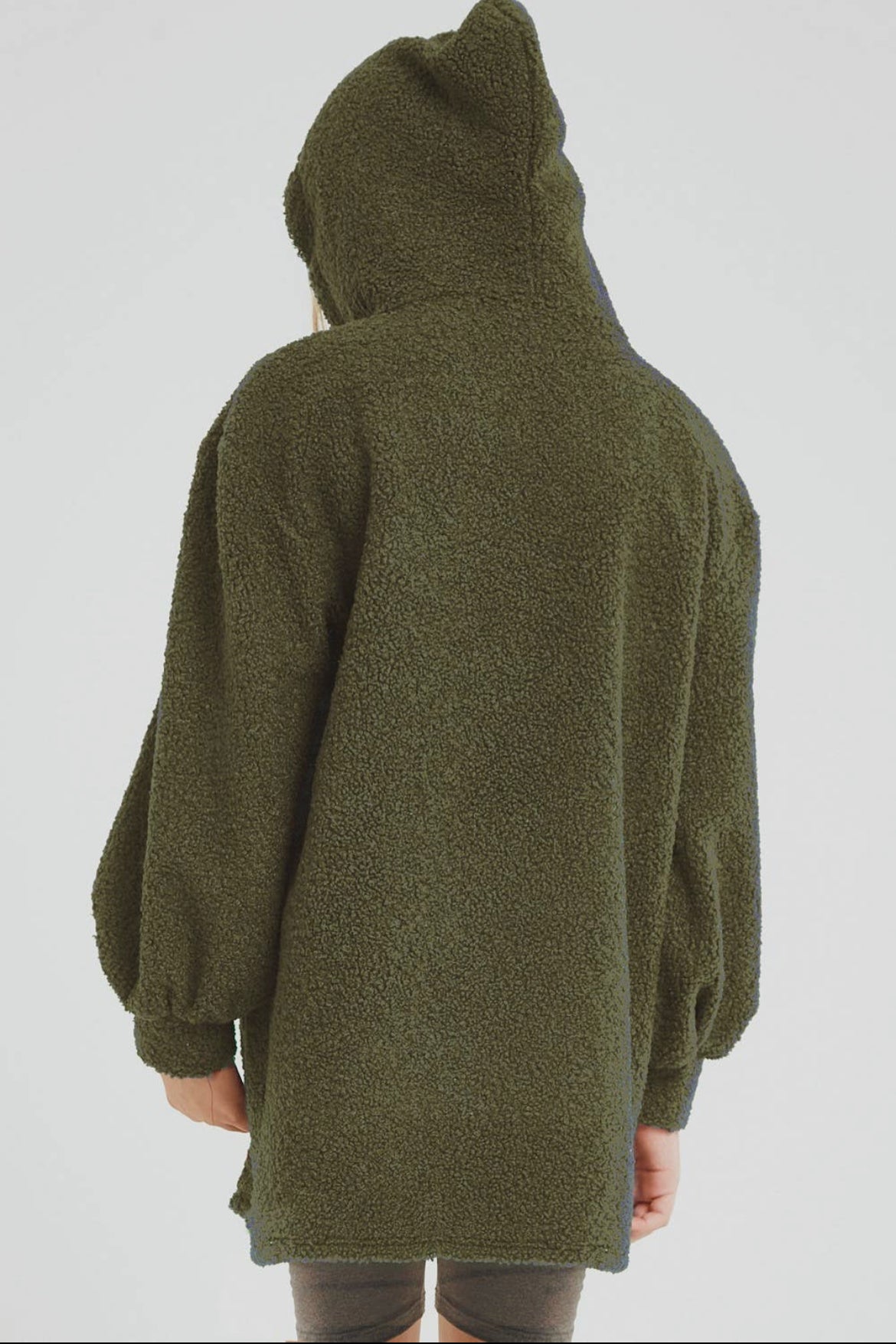 Kangaroo Pocket Tunic Hoodie Sweater