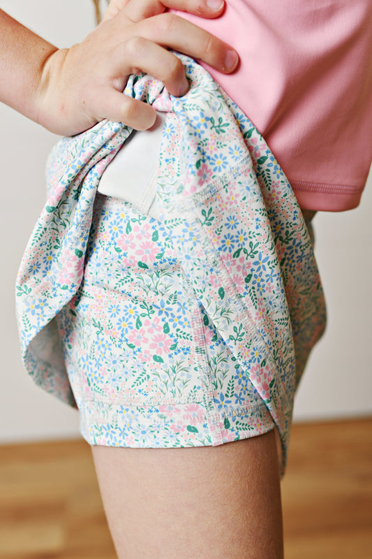 Ditsy BloomTennis Skirt