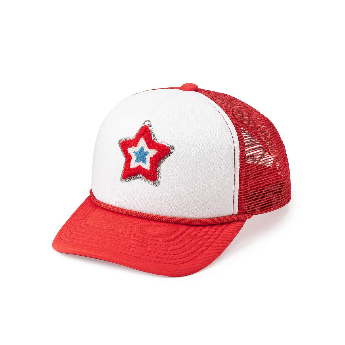 Patriotic Patch Kids Trucker Hat