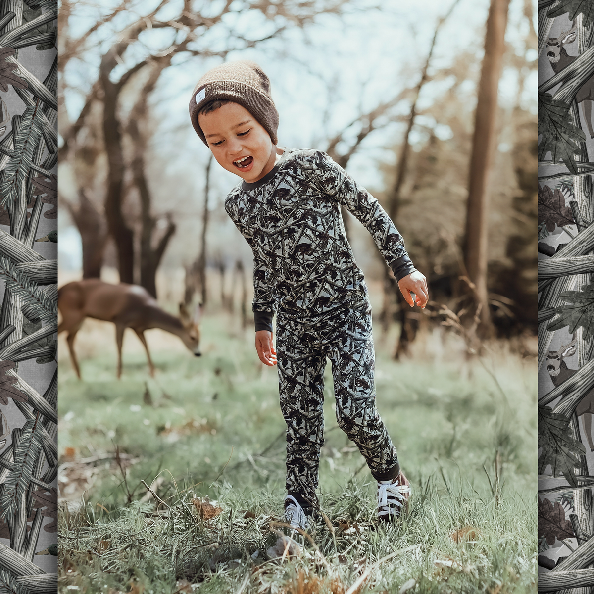 Hidden 2 Piece PJ Set