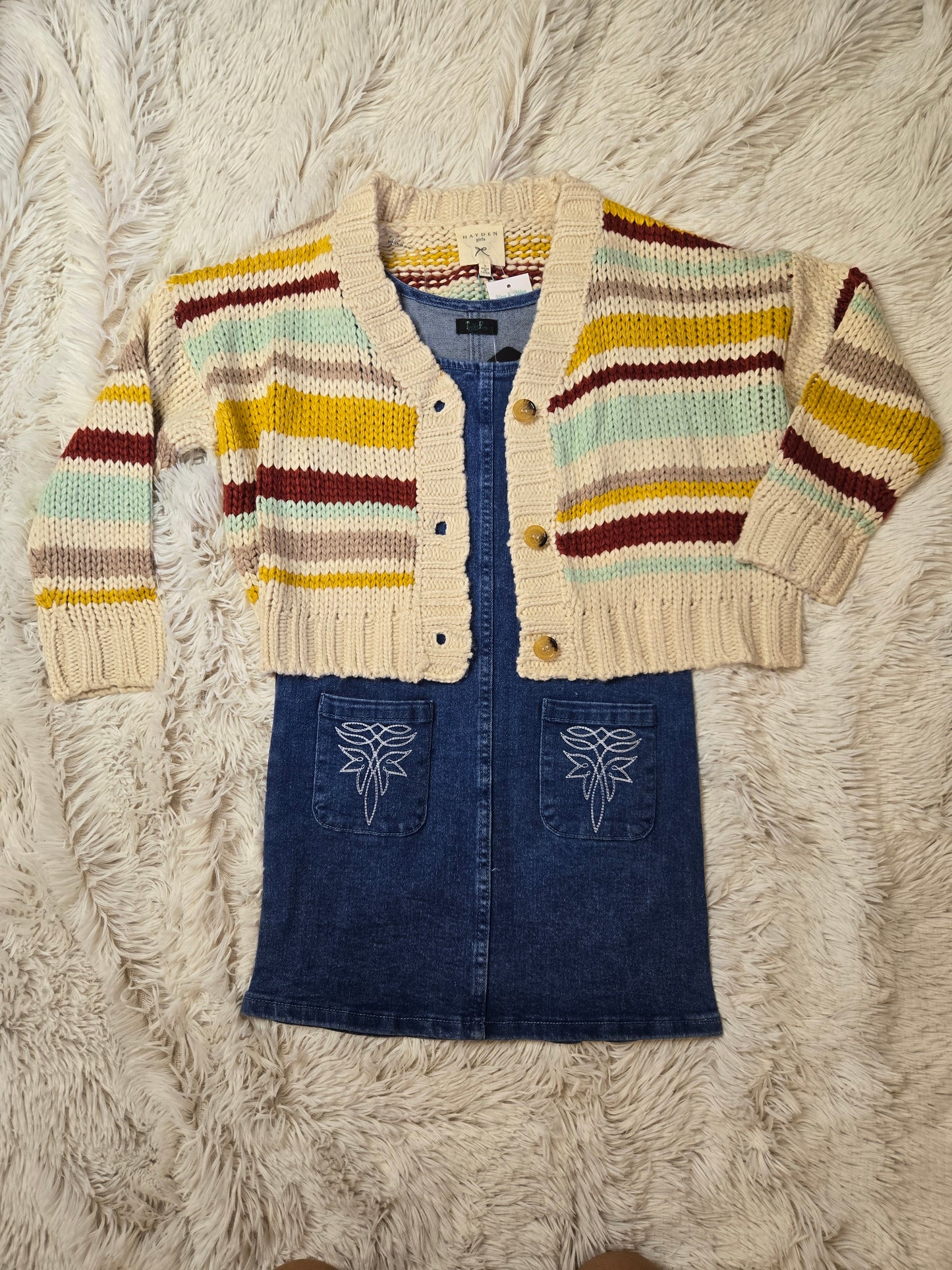 Demin Boot Stitch Dress