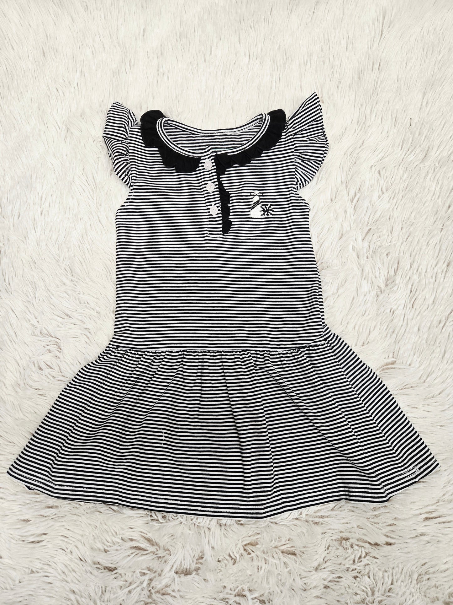 Black Game Day Dress