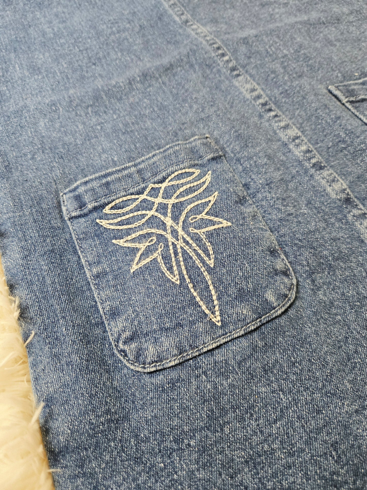 Demin Boot Stitch Dress