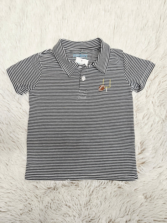 Black Game Day Polo