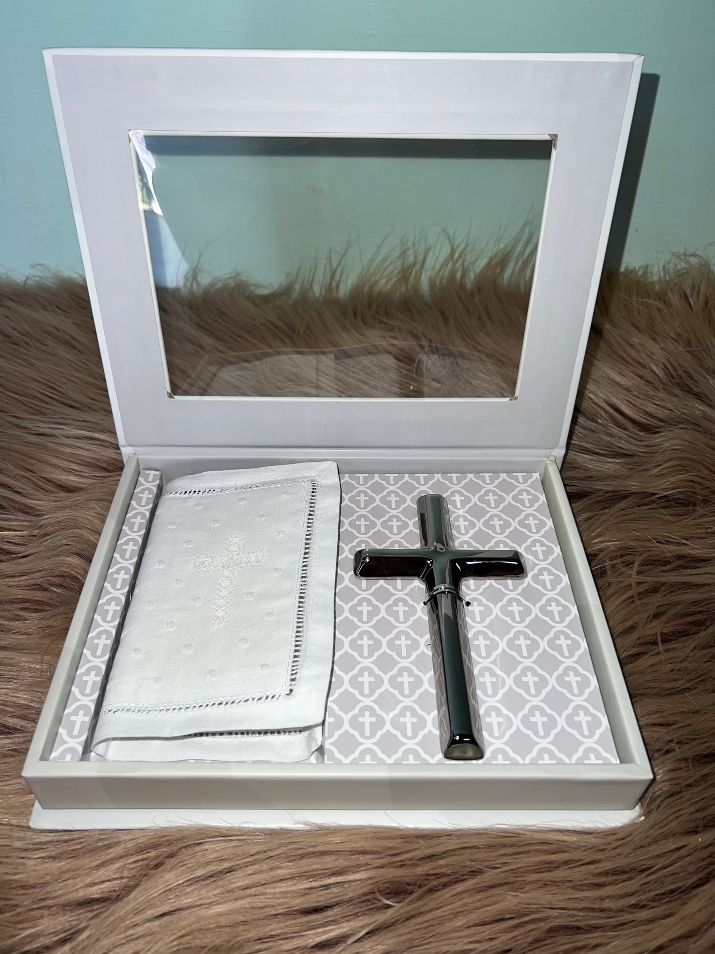 My First Bible and Cross